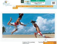 Tablet Screenshot of estireholidays.com